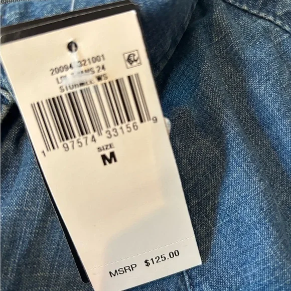 Ralph Lauren Denim Blouse - Picture 6 of 7